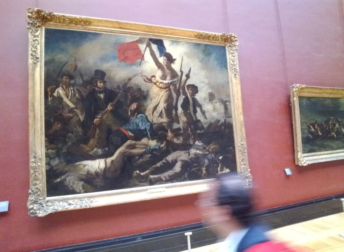 La liberté guidant le peuple in Musée du Louvre