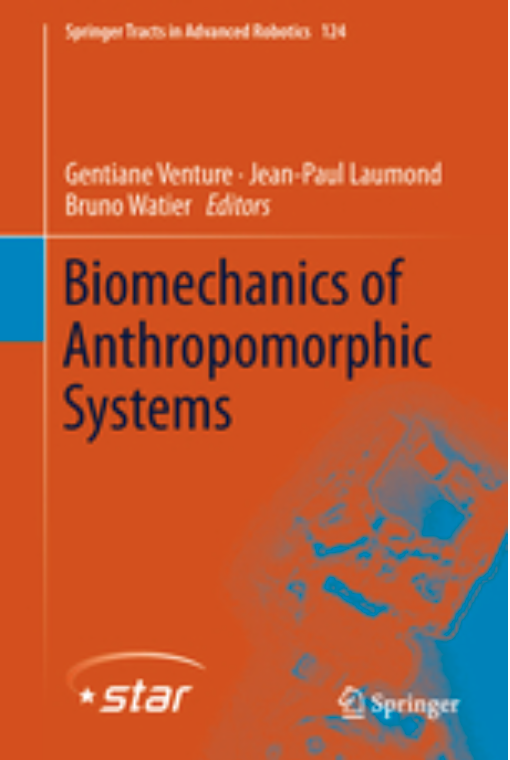 book biomechanics of anthropomorphic systems