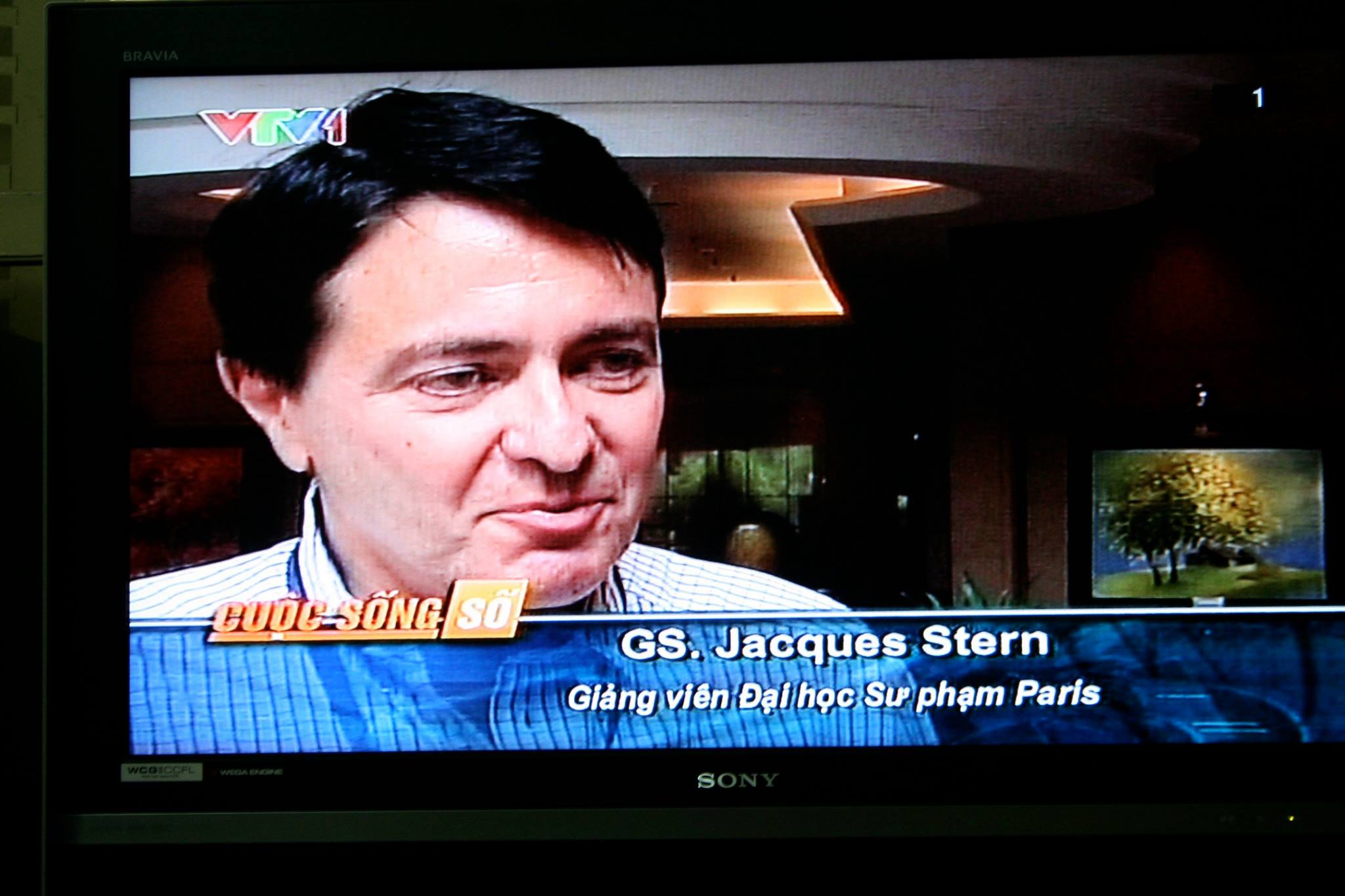 Jacques Stern trả lời phỏng vấn VTV
