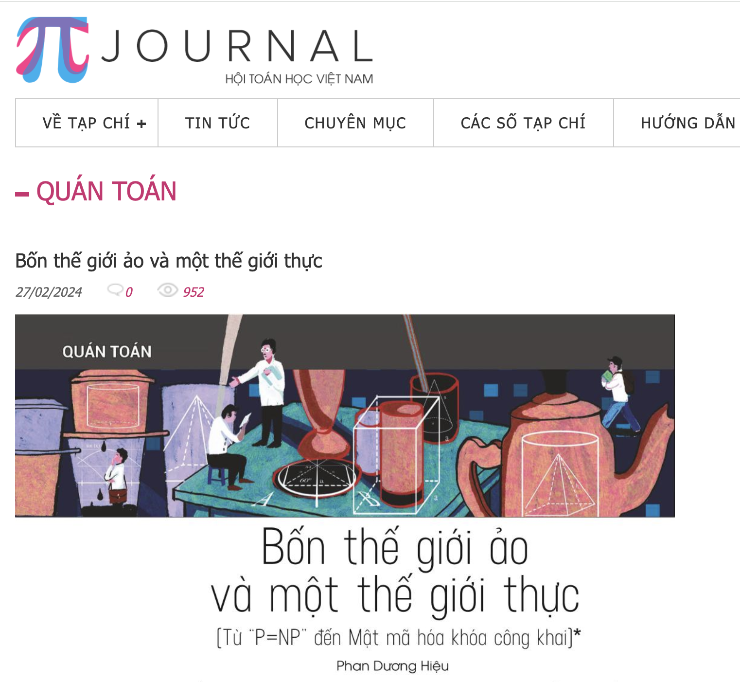 Ảnh bài Bốn thế giới ảo và một thế giới thực