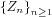 Im5 ${{Z_n}}_{n\#8805 1}$